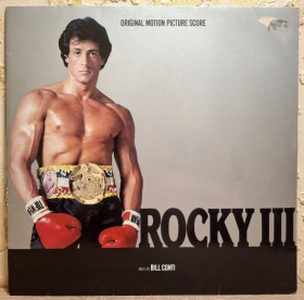 Платівки Пластинки ^/--/^ Stallone / Bill Conti- Rocky III - 1982. Original Motion Picture Soundtrack - 1986.  (LP). 12. Vinyl. Пластинка. EEC. ^_^^^ Stallone / Bill Conti- Rocky III - 1982. Original Motion Picture Soundtrack - 1986. 12.Vinyl. Пластинка. EEC. - фото фото фото