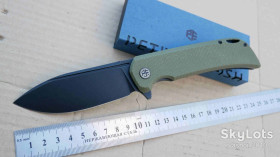 Ножі, мультітули Ножи, мультитулы ^/--/^ Petrified fish PFB /--/ 05 /--/ GRMDW Tunny, Black 14 /--/ C /--/ 28 /--/ N, Green Micarta, Ceramic Ball Bearings, Flipper, Tactical, EDC, Outdoor, Liner Lock ^_^^^ Petrified fish PFB /--/ 05 /--/ GRMDW Tunny, Blackwashed 14 /--/ C /--/ 28 /--/ N, Green Micarta, Ceramic Ball Bearings, Flipper, Tactical, EDC, Outdoor, Liner Lock - фото фото фото
