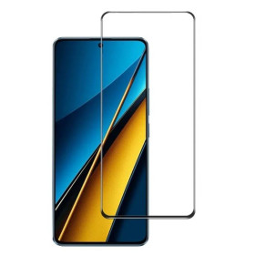 Чохли, бампера Чехлы, бампера ^/--/^ Захисне скло Fiji Premium для Poco X /--/ 6 5 /--/ G повне проклеювання Anti-Static чорний ^_^^^ Защитное стекло Fiji Premium для Poco X /--/ 6 5 /--/ G полное проклеивание Anti-Static черный - фото фото фото