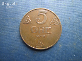 Норвегія Норвегия ^/--/^ Монета 5 ере Норвегія 1951 ^_^^^ Монета 5 эре Норвегия 1951 - фото фото фото