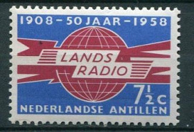 Бенілюкс Бенилюкс ^/--/^ Голандия Netherlands,1958  Радио 50 лет  MNH ^_^^^ 1958 — Радіо 50 років MNH - фото фото фото