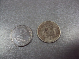 Греція Греция ^/--/^ монета греция 50 лепта 1954 №8288 ^_^^^ монета греція 50 лепта 1954 No /--/ 8288 - фото фото фото