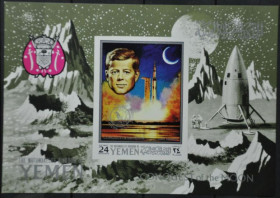 Інше Другое ^/--/^ Йемен Космос Кеннеди 1969 ^_^^^ Ємен Космос Кеннеді 1969 - фото фото фото