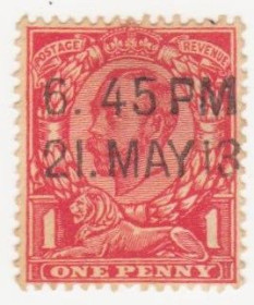 Великобританія Великобритания ^/--/^ Англия 1912  г..№ 126  гашеная ^_^^^ Англія 1912 р. No 126 гашена - фото фото фото