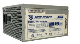 Блоки живлення Блоки питания ^/--/^ Б/У Блок живлення High Power HPC-450-H /--/ 12 /--/ S / 450 /--/ W / PCI-E 6 pin / 3×Molex / 2×SATA / 24 pin / CPU 4 pin / 120 мм код.Q /--/ 969 - фото фото фото