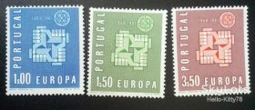 Португалія Португалия ^/--/^ Португалия 1961 Европа СЕРТ Mi 907-909 MNH ^_^^^ 1961 Європа Серт Mi 907-909 MNH - фото фото фото