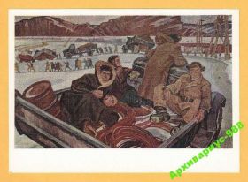 СРСР СССР ^/--/^ 1974 ЖИВОПИСЬ Авто ГАЗ Нефть КАЗАХСТАН НИКОНОВ №1 ^_^^^ 1974 ЖИВОПИС АВТО ГАЗ Нафта КАЗАХСТАН НІКОНОВ No /--/ 1 - фото фото фото