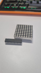 Світлодіоди Светодиоды ^/--/^ 1088 /--/ AS   (красн) + MAX /--/ 7219 led матрица и микросхема управления ^_^^^ 1088 /--/ AS (червень) + MAX /--/ 7219 led матриця і мікросхема управління - фото фото фото