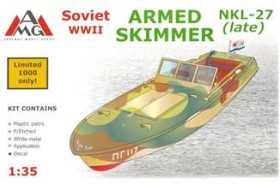 : : ^/--/^ AMG 35404 Советская бронированная лодка НКЛ-2   (поздняя) 2 /--/ МВ, 1/35 масштаб ^_^^^ AMG 35404 Радянський броньований човен НКЛ-2 (пізня) 2 /--/ МВ, 1/35 масштаб - фото фото фото