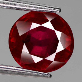 Рубін Рубин ^/--/^ Рубин натуральный  1.57 Ct. 6.7 x 6.7 x 3.7 mm ^_^^^ Рубін натуральний 1.57 Ct. 6.7 x 6.7 x 3.7 mm - фото фото фото