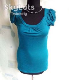 Футболки Футболки ^/--/^ Футболка 44-46 Maurices сине-зелёная ^_^^^ Футболка 44-46 Maurices синьо-зелена - фото фото фото