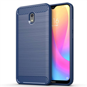 Чохли, бампера Чехлы, бампера ^/--/^ Чохол Polished Carbon для Xiaomi Redmi 8 /--/ A ТПУ бампер синій ^_^^^ Чехол Polished Carbon для Xiaomi Redmi 8 /--/ A ТПУ бампер - фото фото фото