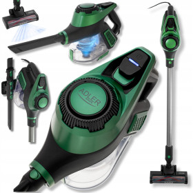 Пилососи Пылесосы ^/--/^ Вертикальний пилосос Adler AD 7083 green — 700 Вт, 15 000 Па, HEPA 13, 0,8 л ^_^^^ Вертикальный пылесос Adler AD 7083 green — 700 Вт, 15 000 Па, HEPA 13, 0,8 л - фото фото фото