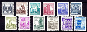 Австрія Австрия ^/--/^ Австрия 1958 1959 1960 г MNH - архитектура ^_^^^ Австрія 1958 1959 1960 MNH - архітектура - фото фото фото