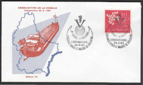 Європа Европа ^/--/^ Люксембург 1964 БАРЖА КАНАЛ DE LA MOSELLE ГИДРОТЕХНИЧЕСКОЕ СООРУЖЕНИЕ ШЛЮЗЫ ДАМБА ХК СГ ^_^^^ Люксембург 1964 БАРЖА КАНАЛ DE LA MOSELLE ГІДРОТЕХНІЧНЕ ЗДОРОВЖЕННЯ ШЛЮЗИ ДАМБА ХК СГ - фото фото фото
