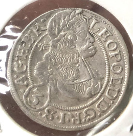 Середньовічна Європа Средневековая Европа ^/--/^ Грошен 1670 р. Срібло ^_^^^ Грошен 1670 г. Серебро - фото фото фото