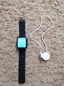 Розумні годинники (Smart watch) Умные часы (Smart watch) ^/--/^ Металевий смарт годинник Watch Ultra  49 /--/ mm  з красивим ремінцем! ^_^^^ Металлический смарт часы Watch Ultra 49 /--/ mm с красивым реминцем! - фото фото фото