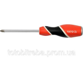 Викрутки Отвертки ^/--/^ Викрутка хрестова ударна PHILIPS PH /--/ 2 100 мм YATO-25993 ^_^^^ Выкрутка крестовая ударная PHILIPS PH /--/ 2 100 мм YATO-25993 - фото фото фото