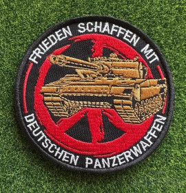 Інше Другое ^/--/^ Шеврон Украина DEUTSCHEN PANZERWAFFEN № 179 ^_^^^ Шеврон Украина DEUTSCHEN PANZERWAFFEN No 179 - фото фото фото
