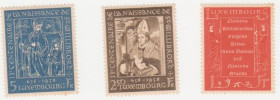Бенілюкс Бенилюкс ^/--/^ Люксембург   1958 г № 584-586 ** серия ^_^^^ Люксембург 1958 No 584-586 ** серія - фото фото фото