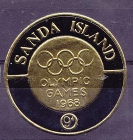 Спорт Спорт ^/--/^ Сандра Sanda Scotland 1968 Olympic games 1968 MNH ^_^^^ Sanda Scotland 1968 Olympic games - фото фото фото