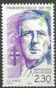 Інші країни Другие страны ^/--/^ Франция 1990 Европа де Голль 1 /--/ м. ^_^^^ Франція 1990 Європа де Голль 1 /--/ м. - фото фото фото