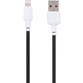 Кабелі Кабели ^/--/^ Кабель Gelius Full Silicon Lightning-USB 1.2 /--/ м (2.4 /--/ A) 18 /--/ W для зарядки і передачі даних Black/White (G ^_^^^ Кабель Gelius Full Silicon Lightning-USB 1.2 /--/ м (2.4 /--/ A) 18 /--/ W для зарядки и передачи данных Black/White (G - фото фото фото