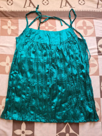 Топи Топы ^/--/^ S - М Блуза сатинова на бретелях New Look з 1 грн ^_^^^ S - М Блуза сатинова на бретелях New Look с 1 грн - фото фото фото