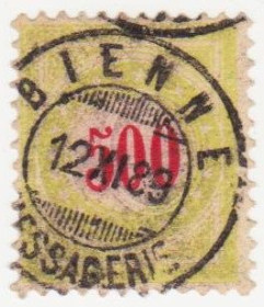 Швейцарія Швейцария ^/--/^ Швейцария 1883 г. № 22 гашеная ^_^^^ Швейцарія 1883 р. No 22 гашена - фото фото фото