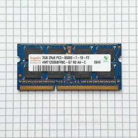 Оперативна пам'ять Оперативная память ^/--/^ Модуль пам&amp;#039;яті Hynix 2 /--/ GB 2 /--/ Rx /--/ 8 PC /--/ 3-8500 /--/ S (DDR /--/ 3) HMT /--/ 125 /--/ S /--/ 6 /--/ BFR /--/ 8 /--/ C-G /--/ 7 для ноутбука оригінал ^_^^^ Модуль памяти #039; памяти Hynix 2 /--/ GB 2 /--/ Rx /--/ 8 PC /--/ 3-8500 /--/ S (DDR /--/ 3) HMT /--/ 125 /--/ S /--/ 6 /--/ BFR /--/ 8 /--/ C-G /--/ 7 для ноутбука оригинал - фото фото фото