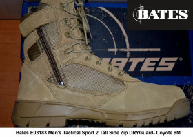 Чоботи, черевики Сапоги, ботинки ^/--/^ Берці Bates E /--/ 03183 Tactical Sport 2 Tall Side Zip DRYGuard 9 /--/ M-USA ^_^^^ Берци Bates E /--/ 03183 Tactical Sport 2 Tall Side Zip DRYGuard 9 /--/ M-USA - фото фото фото