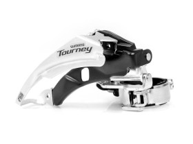 Перемикачі, манетки Переключатели, манетки ^/--/^ Передній перемикач Shimano FD-TY /--/ 500 Tourney 42 /--/ T, універсальна тяга, 34.9 /--/ мм (DERF-0068) ^_^^^ Передний переключатель Shimano FD-TY /--/ 500 Tourney 42 /--/ T, универсальная тяга, 34.9 /--/ мм (DERF-0068) - фото фото фото