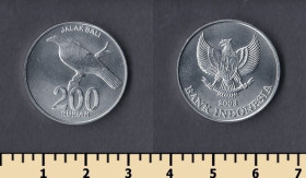 Індонезія Индонезия ^/--/^ Индонезия 200 рупий 2003 ^_^^^ Індонезія 200 рупій 2003 - фото фото фото
