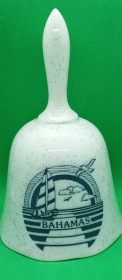 Статуетки, Скульптури, Фігурки, Фарфор Статуэтки, Скульптуры, Фигурки, Фарфор ^/--/^ Дзвіночок Bahamas порцеляновий сувенірний  (Яхта, море, захід сонця) - 32 BE ВА ^_^^^ Колокольчик Bahamas фарфоровый сувенирный (Яхта, море, закат солнца) - 32 BE ВА - фото фото фото