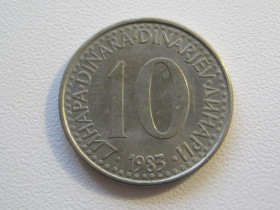 Югославія Югославия ^/--/^ Югославия 10 динаров 1983 года 31966 ^_^^^ Югославія 10 динарів 1983 року 31966 - фото фото фото
