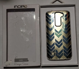 Чохли, бампера Чехлы, бампера ^/--/^ Чехол INCIPIO Design Series Classic Case LG K /--/ 7 сине-золотой со стрелками ^_^^^ INCIPIO Design Series Classic Case LG K /--/ 7 синьо-золотий зі стрілками - фото фото фото