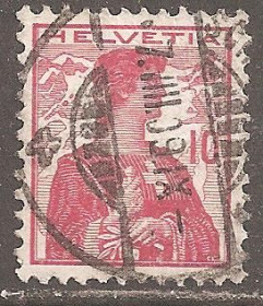 Швейцарія Швейцария ^/--/^ Швейцария 1909 Sc.164 used ^_^^^ Швейцарія 1909 Sc.164 used - фото фото фото