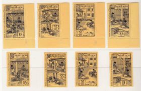 Мистецтво Искусство ^/--/^ NM Ст. Люсия 1984 г  MNH  2 /--/ е сериии -п/с + образец - отмена рабства - ^_^^^ NM Ст. Люсія 1984 MNH 2 /--/ е серії -п/с + зразок - скасування рабства - - фото фото фото