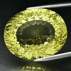 Кварц Кварц ^/--/^ Лимонный  кварц  26.96 ct    22.2 x 18 mm ^_^^^ Лимонний кварц 26.96 ct 22.2 x 18 mm - фото фото фото