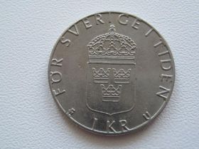 Швеція Швеция ^/--/^ Швеция 1 крона 1981 года #16782 ^_^^^ Швеція 1 крона 1981 року #16782 - фото фото фото