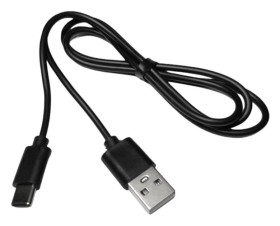 Кабелі Кабели ^/--/^ Кабель USB - Type-C 0.8 м 1.5 /--/ A шнур для зарядки живлення чорний ^_^^^ Кабель USB 2.0 AM to USB Type-C 1.5 /--/ A 0.8 м шнур зарядки питания черный - фото фото фото