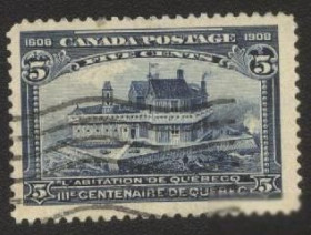 Північна Америка Северная Америка ^/--/^ Канада Canada 1908 г № 78  гашеная ^_^^^ Канада Canada 1908 р No 78 гашена - фото фото фото