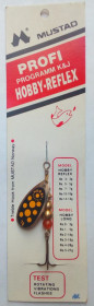 Воблери, принади Воблеры, приманки ^/--/^ Блесна-спиннер Mustad Hobby Reflex № 7 (I)  (новая) ^_^^^ Mustad Hobby Reflex No 7 (I) - фото фото фото