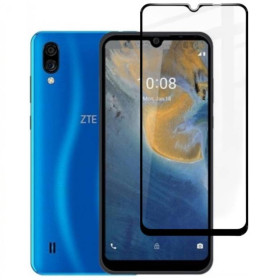 Чохли, бампера Чехлы, бампера ^/--/^ Захисне скло Fiji Premium для ZTE Blade A /--/ 51 Lite повне проклеювання Anti-Static чорний ^_^^^ Защитное стекло Fiji Premium для ZTE Blade A /--/ 51 Lite полное проклеивание Anti-Static черный - фото фото фото