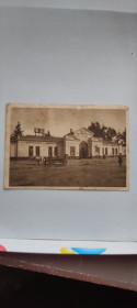 СРСР СССР ^/--/^ Около 1924-25 гг старинная открытка- повозка с лошадью (такси), вокзал gv /--/ 655 ^_^^^ Близько 1924-25 рр. старовинна листівка - воз з конем (таксі), вокзал gv /--/ 655 - фото фото фото