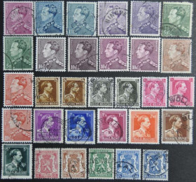 Інше Другое ^/--/^ Бельгия Стандарт Король Леопольд III 1936-1946 ^_^^^ Бельгія Стандарт Король Леопольд III 1936-1946 - фото фото фото