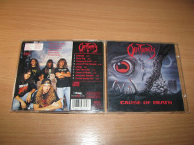 Музичні диски Музыкальные диски ^/--/^ OBITUARY - Cause Of Death     (1990 Roadracer Germany) ^_^^^ OBITUARY - Cause Of Death (1990 Roadracer Germany) - фото фото фото