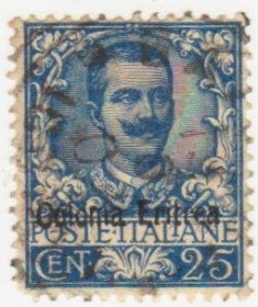 Італія, Ватикан Италия, Ватикан ^/--/^ Италия    (колонии Эритрея) 1903  г. № 24 гашеная ^_^^^ Італія (колонії Еритрея) 1903 р. No 24 гашена - фото фото фото