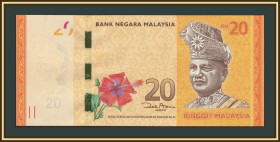 Малайзія Малайзия ^/--/^ Малайзия 20 ринггитов 2011 P-54  (54 /--/ a) UNC ^_^^^ Малайзія 20 рінггітів 2011 P-54 (54 /--/ a) UNC - фото фото фото