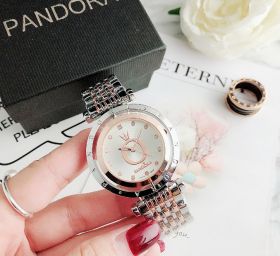 Наручні годинники Наручные часы ^/--/^ Жіночий наручний годинник стиль Pandora Срібло з рожевим ^_^^^ Женские наручные часы стиль Pandora Серебро с розовым - фото фото фото